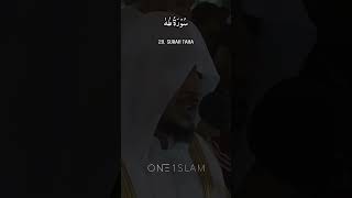 20 Surah Taha سُوْرَۃُ طٰہٰ Reciter Sheikh Haitham Al Dukhan quran islam surah muslim shorts [upl. by Jobe]