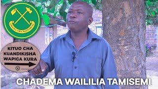 CHADEMA WAILILIA TAMISEMI WILAYA YA MKURANGA [upl. by Eitsud913]