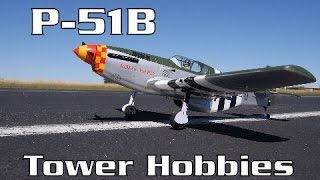 Tower Hobbies P51B ARF Review  HobbyView [upl. by Drabeck]