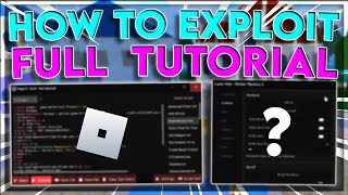 EASY How To Exploit  Use Scripts In ROBLOX  Full Tutorial For Exploiting  SEPTEMBER 2023 [upl. by Madel725]