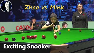 Mink Makes Zhao Nervous  Zhao Xintong vs Mink Nutcharut  2022 Champion of Champions [upl. by Helga179]