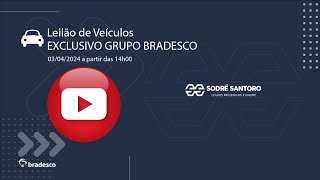 Leilão de Veículos EXCLUSIVO GRUPO BRADESCO 03042024  SODRÉ SANTORO LEILÕES [upl. by Tfat]