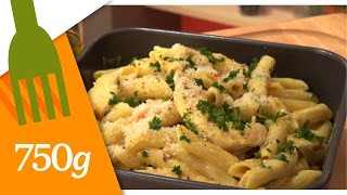 Recette de Pâtes au poulet  750g [upl. by Akire844]