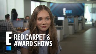 Maddie Ziegler Gushes Over Working With Sia  E Red Carpet amp Award Shows [upl. by Revkah]