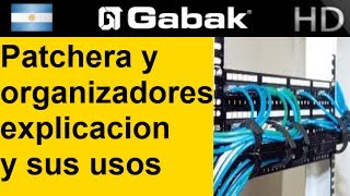 Patchera y organizador de cables explicación basica del uso de ambos [upl. by Gunzburg]