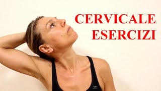 Rimedi per la cervicale esercizi di stretching [upl. by Noskcaj]