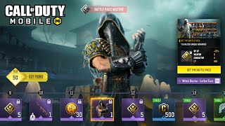 NEW Detailed Season 9 Graveyard Shift Battle Pass Look All Rewards amp Gameplay Codm Season 9 [upl. by Ahsinev]