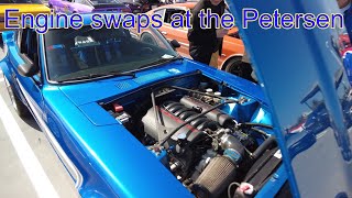 Five Engine Swaps at the Japanese Cruise In at tha Petersen Museum [upl. by Eima]