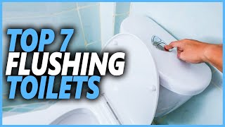 Best Flushing Toilet On The Market  Top 7 Strongest Flushing Toilets That Water Thrifty [upl. by Adnaloy219]