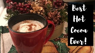 Ghirardelli Chocolate HOT COCOA RECIPE  In Da Kitchen [upl. by Ryter]