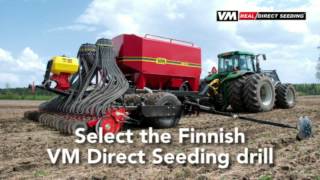 Real Direct Seeding  VM 6000 DS Pneuma [upl. by Noroj]