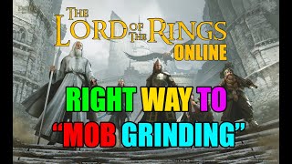 Perfect Way To Grind Mobs in LOTRO  Lord Of The Rings Online [upl. by Esilahc]