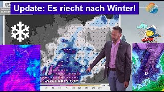 Update Es riecht nach Winter Modelle sehen mittelfristig Schnee amp Frost Viel BerglandSchnee [upl. by Roxie891]