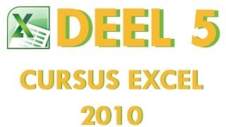 Cursus Excel 2010 Deel 5 Filters gebruiken in Excel 2010 [upl. by Bauske]