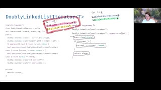 0415 Implementing a DoublyLinkedListIterator v2 [upl. by Aicxela]