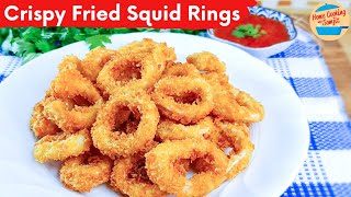 Crispy Fried Squid Rings [upl. by Adolpho]