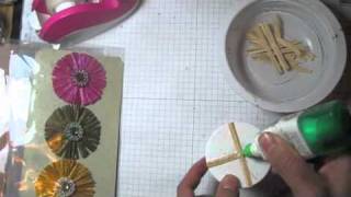 DIYEasy to make Raffia flower tutorial by SaCrafters [upl. by Attwood755]