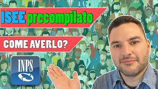 Come fare lISEE online precompilato  Tutorial ISEE ordinario INPS online [upl. by Leuamme]