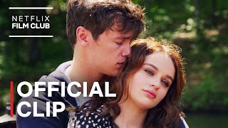 Joey King amp Kyle Allen Kiss  Official Clip  The In Between  Netflix [upl. by Saihttam]