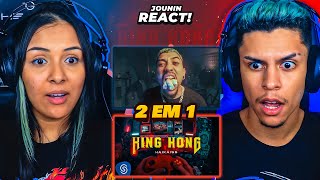 2 EM 1  Haikaiss  King Kong amp TEMAZU  APAGA  React em Casal 🔥 [upl. by Genevra]