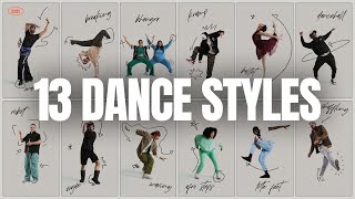 13 Dance Styles And How To Get Started  Back To Basics [upl. by Petunia401]