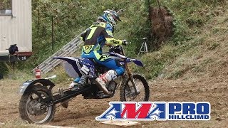 2018 AMA Pro Hillclimb SeriesFreemansburg 2 Round 9 Highlights [upl. by Leonanie]