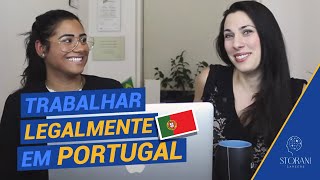 Como morar e trabalhar legalmente em Portugal 2018  Passo a Passo e Leis [upl. by Lacsap]