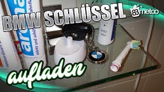 BMW Schlüssel aufladen BMW Schlüssel Batterie leer [upl. by Dnaltiac355]