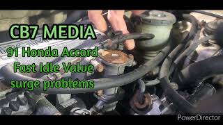 idle control valve surge problems fixed Honda accord [upl. by Ninnetta]