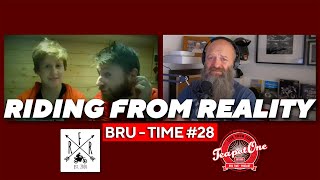 Bru Time 28  Riding from Reality  Mongol Rally by 125cc Motorcycle [upl. by Athelstan]