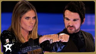 INCREDIBLE Magician Is A Real Life Mind Reader on Americas Got Talent [upl. by Esinet]