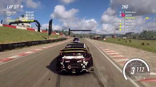 DiRT Rally 20  Online Rallycross at Hell Final  GCK Megane RS RX  gameplay [upl. by Winnifred]