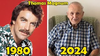 Magnum PI 1980–1988 ★ Then and Now 2024 How They Changed [upl. by Airun521]