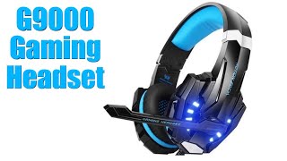 Kotion Each G9000 Pro Gaming Headset  Unboxing and Mic Test [upl. by Huntlee]