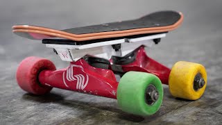 HAND BOARD WITH FULL SIZED TRUCKS HACKS [upl. by Atteloiv]