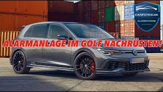 ALARMANLAGE IM GOLF GTI R32 VR6 NACHRÜSTEN GPS ORTUNG  KFZ ALARMANLAGE  PANDORA ALARM ELITE [upl. by Byrle471]