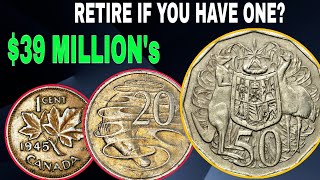 Top 50 Ultra Australian 2050 Cents coins Worth A lot of money Coins Worth money [upl. by Atekin446]