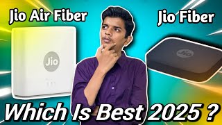 Jio AirFiber vs Jio Fiber 🔥 Speed Installation Charges amp Plans Comparison Review [upl. by Bresee]