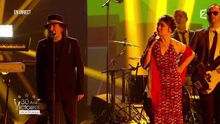 Rachid Taha amp Catherine Ringer – « Ya Rayah » Victoires de la Musique 2015 [upl. by Nebeur366]