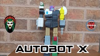 The Quintesson Syndicate 3D Printed Autobot X Action Figure at TFCon Toronto 2024 [upl. by Mychael]