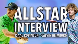 Calvin Heimburg amp Isaac Robinson Interview Goes Off The Rails [upl. by Nauqet]