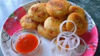 सिर्फ आलू और मैदा से बनाएं कम तेल में बिल्कुल नए तरह का नाश्ता Nasta Recipe [upl. by Eneroc]