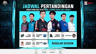 🔴LIVE  MDL ID S9  Regular Season  Hari 3 Minggu 1 [upl. by Eidnahs]