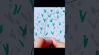 Easy minimal line art viral drawing art [upl. by Alimac]