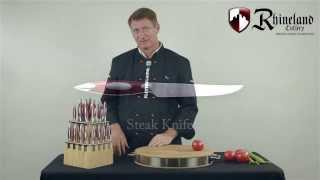 Steak Knife Instructional Video [upl. by Waechter]