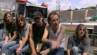 ACDC interview live in germany [upl. by Terej327]