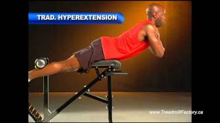 Powertec Hyperextension Crunch Machine Canada PHC10 [upl. by Imojean]