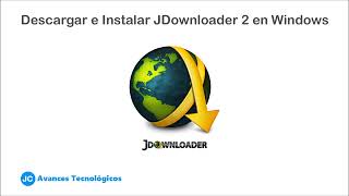 Cómo descargar e instalar jdownloader 2 en Windows [upl. by Nodyarb]