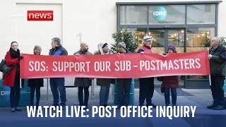 Post Office Horizon inquiry Former investigator and director to give evidence [upl. by Roinuj]