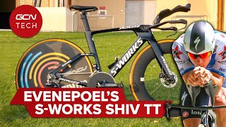 Remco Evenepoel’s Specialized SWorks Shiv TT  WorldTour Pro Bike [upl. by Sou]